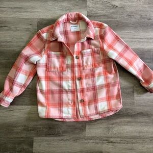 Girls flannel jacket shaket